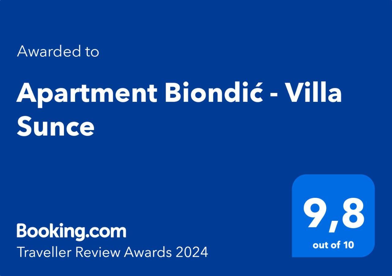 Apartment Biondic - Villa Sunce Senj  Eksteriør billede